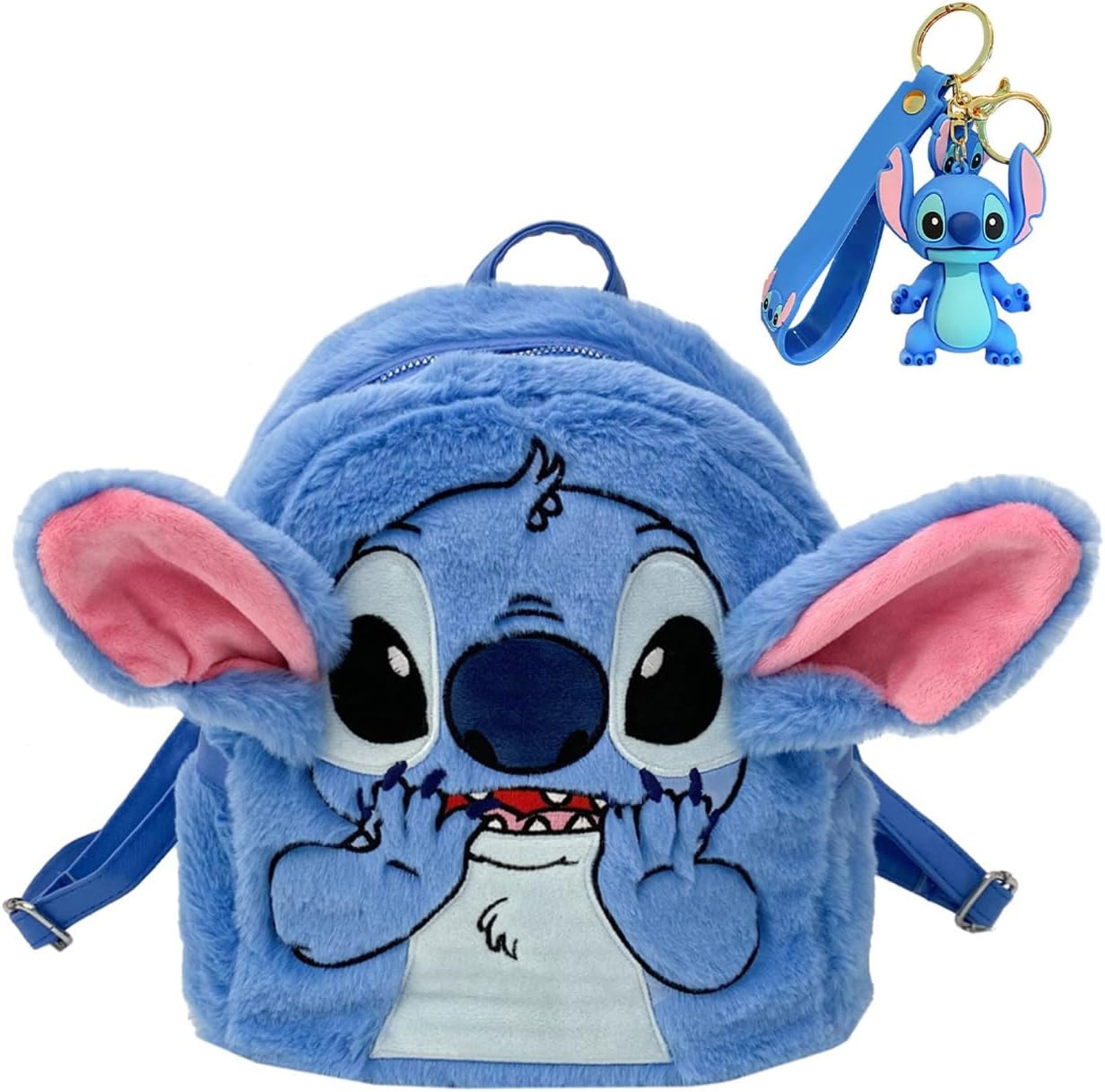 Плюшена детска Раница Стич, Stitch плюшена играчка Раница