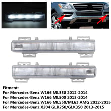 LED дневни светлини и фарове за мъгла за Mercedes ml W166 ML и X204 GLK Мерцедес мл