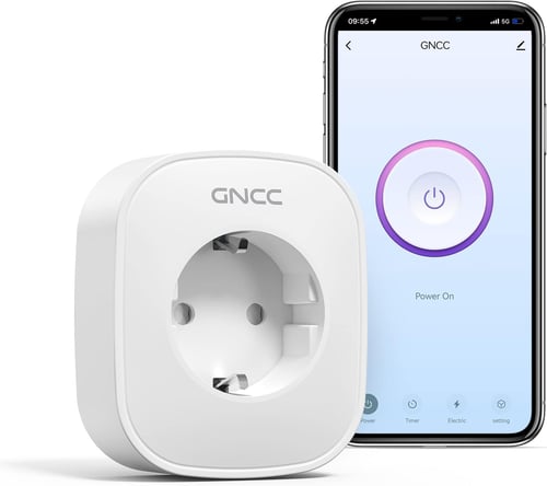 4бр смарт контакта GNCC Series Smart WiFi Socket 16 A