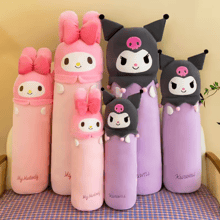 Плюшена играчка възглавница Hello Kitty Kuromi, 55см, Hello Kitty Melody плюшена играчка възглавница