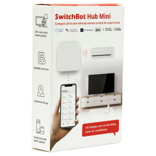 SwitchBot Hub Mini- Хъб и IR дистанционно