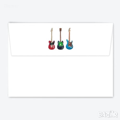 Хартия за писане на писма Електрическа китара