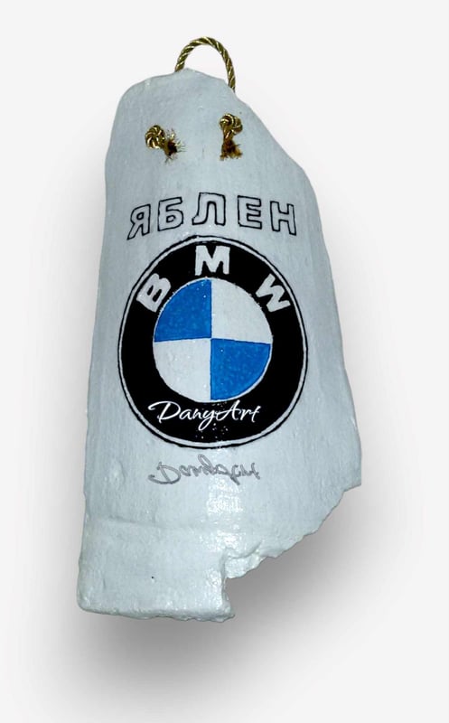 Ръчно рисувана керемида BMW