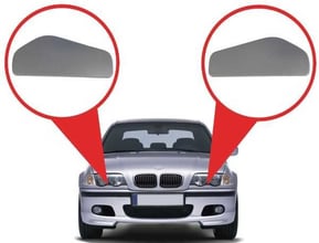 Капачки за Пръскалки на Предна Броня за BMW 3 E46 капачки предна броня Е46