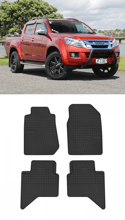 Гумени стелки Frogum съвместими с Isuzu D Max - (2011+)