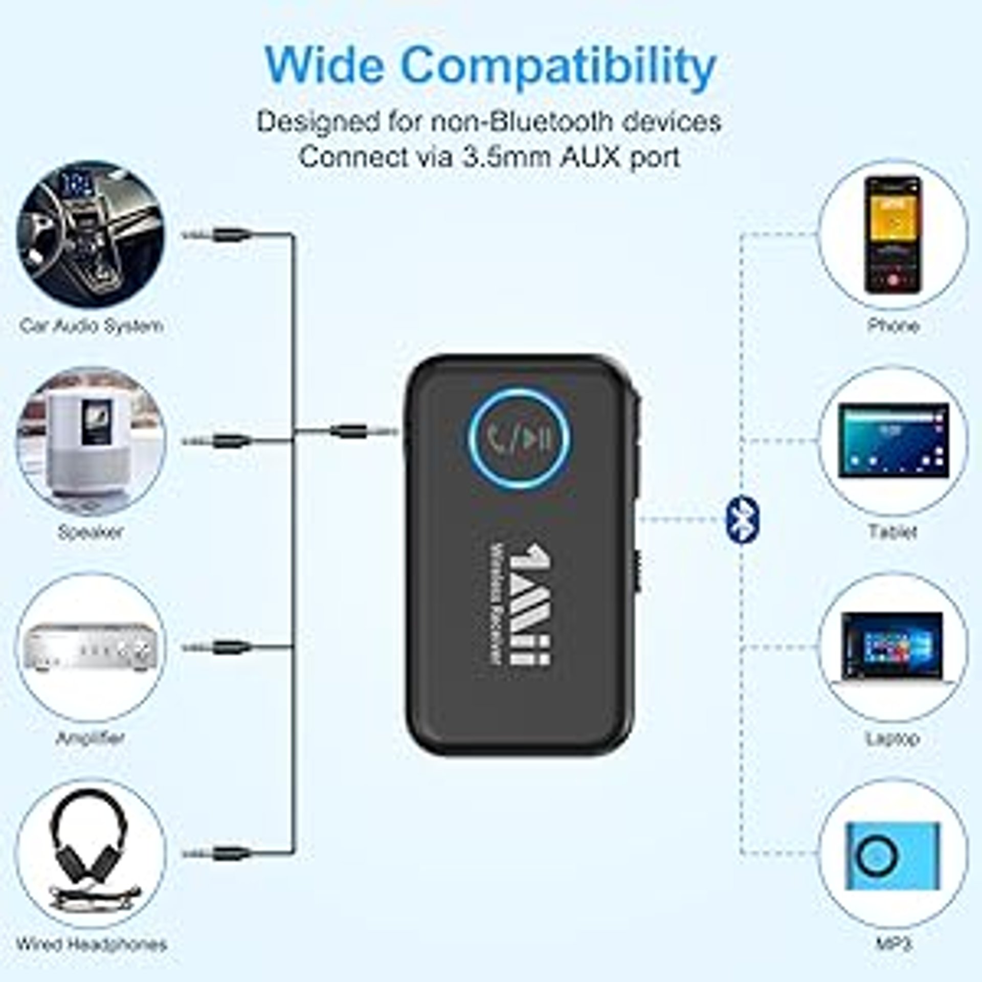 Висококачествен Bluetooth адаптер 1Mii ML101