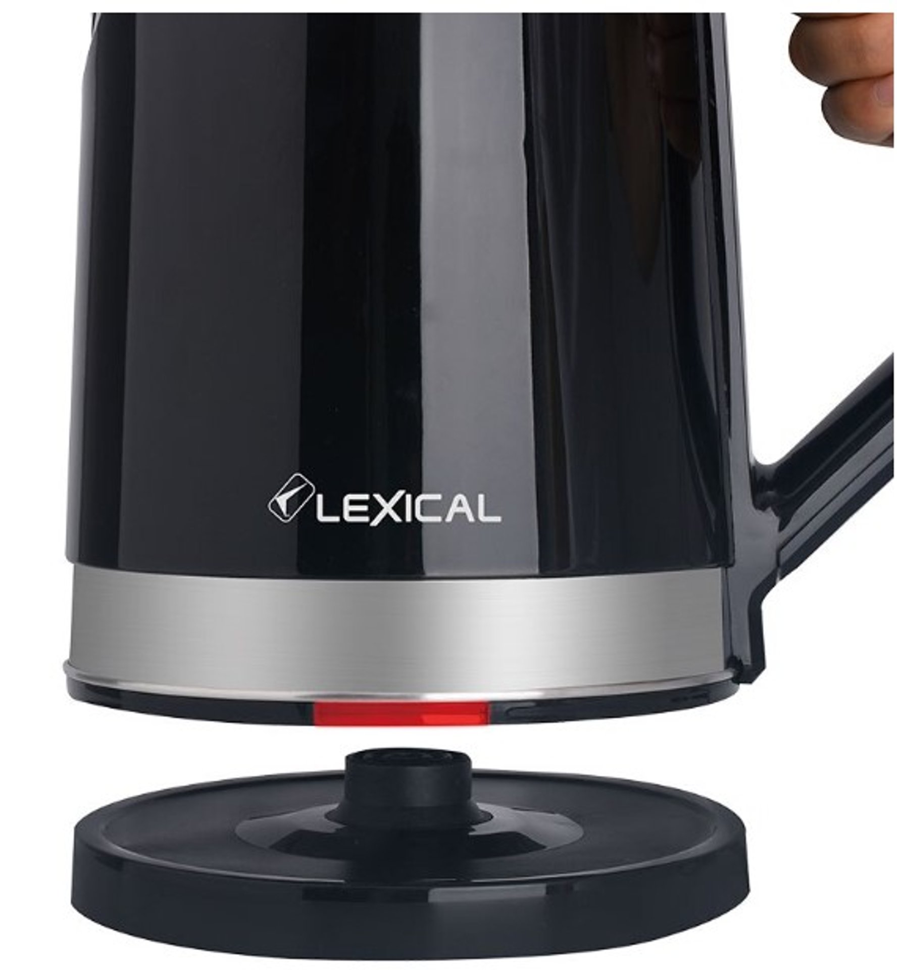 Електрическа кана Lexical LEK-1412, 1,8L, 2200W, Черен