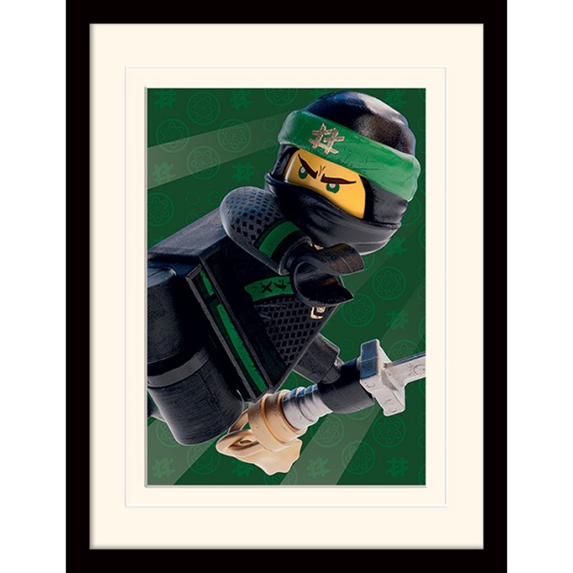 Преспапие Lego Ninjago movie Lloyd в остъклена рамка