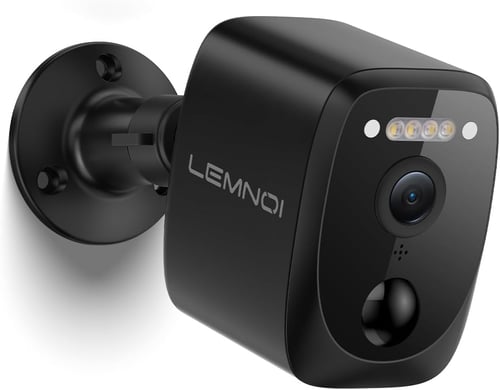 Акумулаторна външна WiFi камера за наблюдение Lemnoi 6000mAh