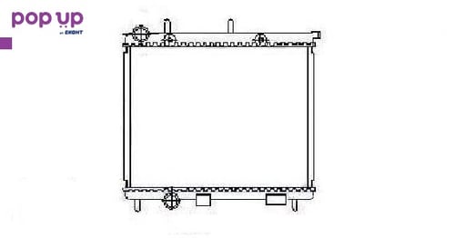 Воден радиатор CITROEN, PEUGEOT № hk2031