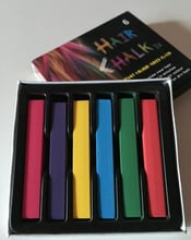 Тебешири за коса в комплект от 6 цвята ❤️ За многократна употреба ‼️ Подходящи за малки и големи 🔝