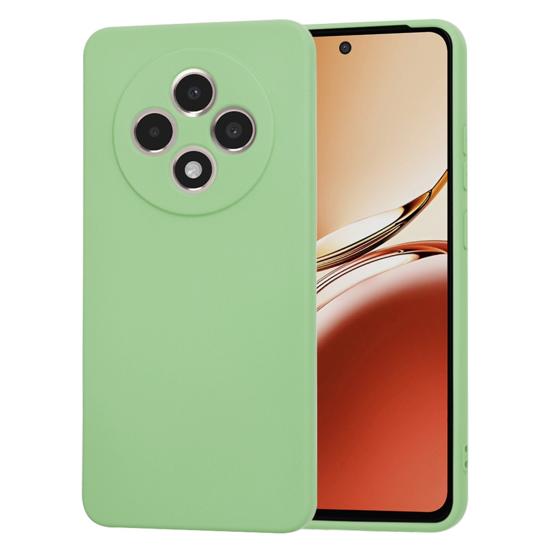 Калъф за Oppo Reno12 F 4G / Reno12 F 5G / Reno12 FS - Techsuit SoftFlex - Mint Green