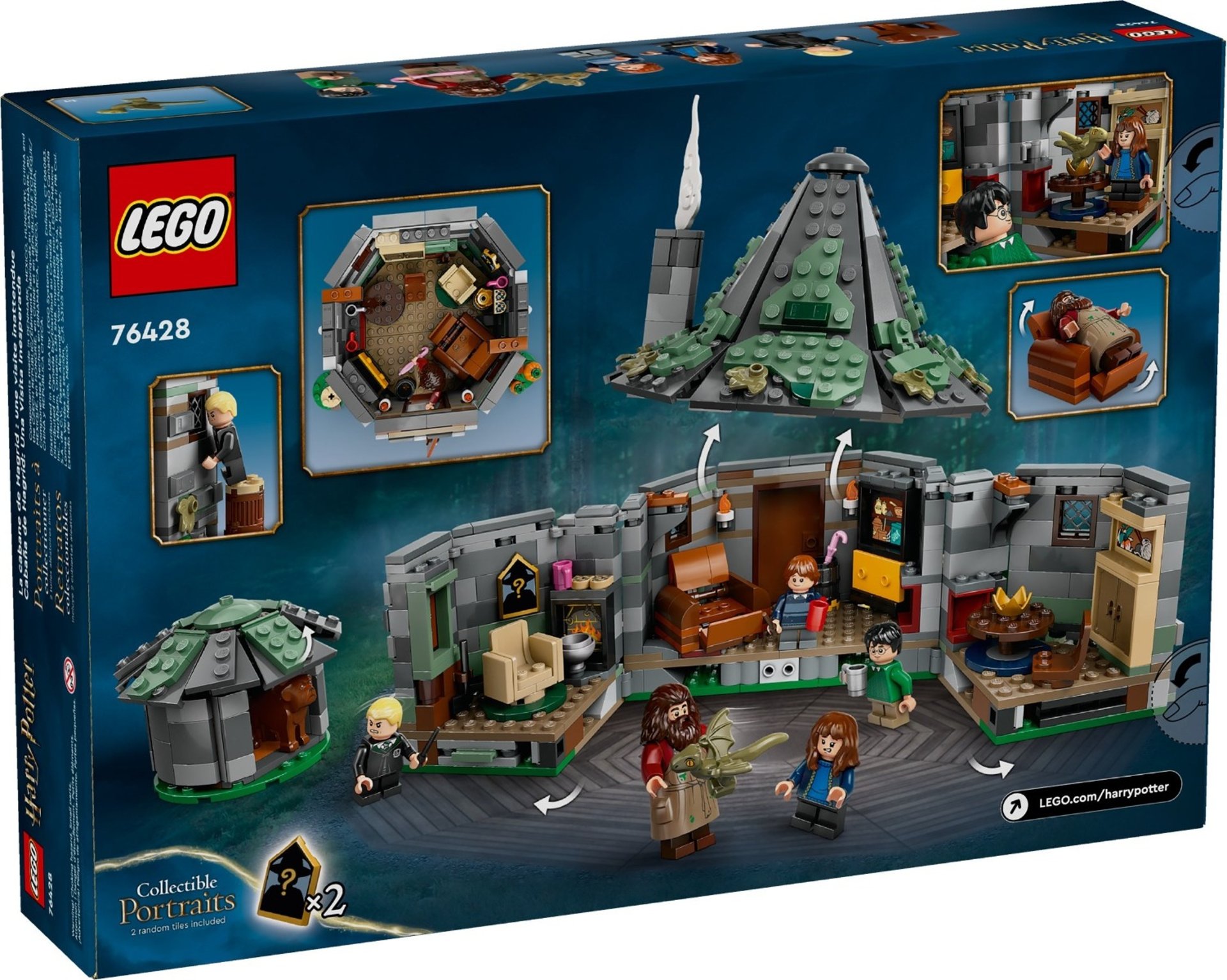 LEGO® Harry Potter 76428 - Колибата на Хагрид: Неочаквано посещение