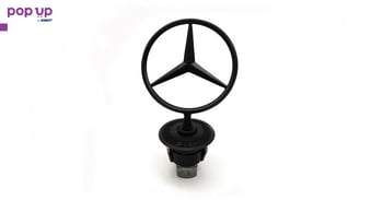 Емблема звезда за Mercedes Benz Black logo