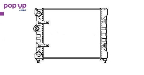 Воден радиатор SEAT, VW, № hk1167