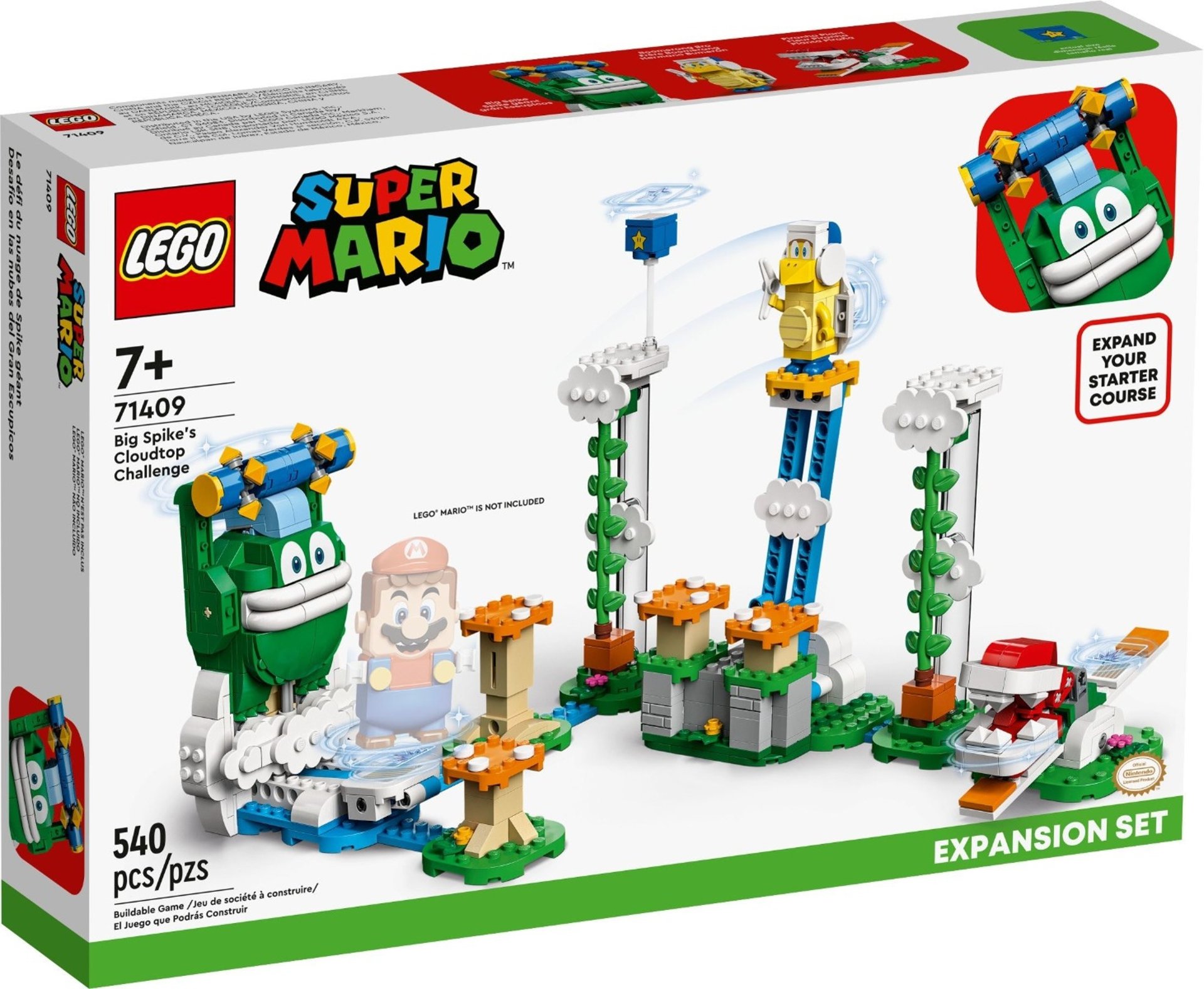 LEGO® Super Mario 71409 - Небесното предизвикателство на Биг Спайк