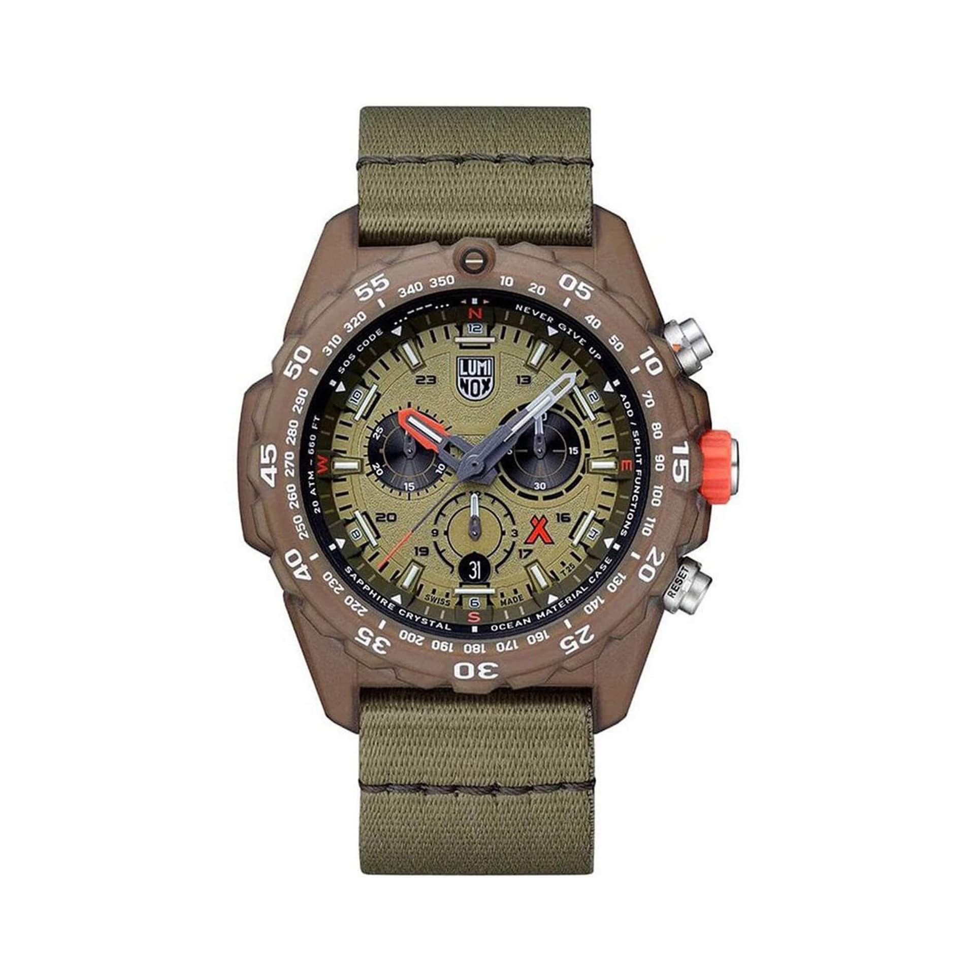 Мъжки часовник Luminox Bear Grylls Survival Eco Master Chronograph