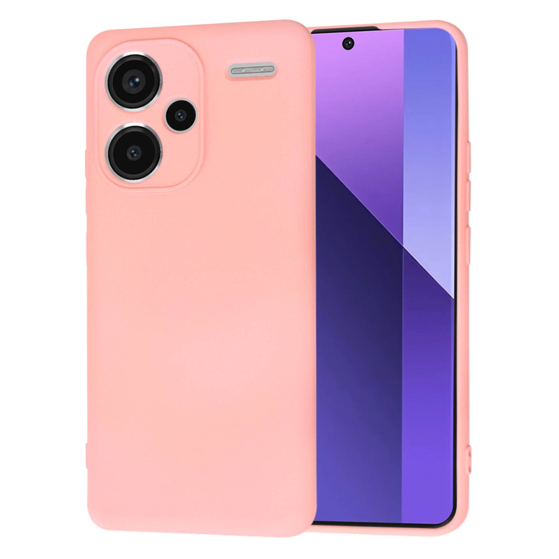 Калъф за Xiaomi Redmi Note 13 Pro+ 5G - Techsuit SoftFlex - Chalk Pink