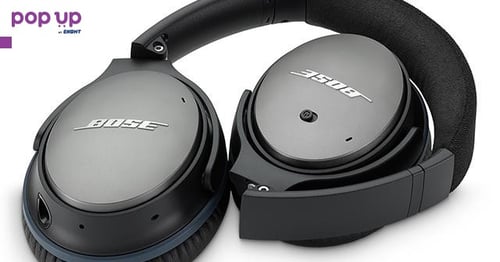 Аудио слушалки Bose QC35 II, Безжични, Over-Ear, Шумоизолиращи, Микрофон, Черни/Black