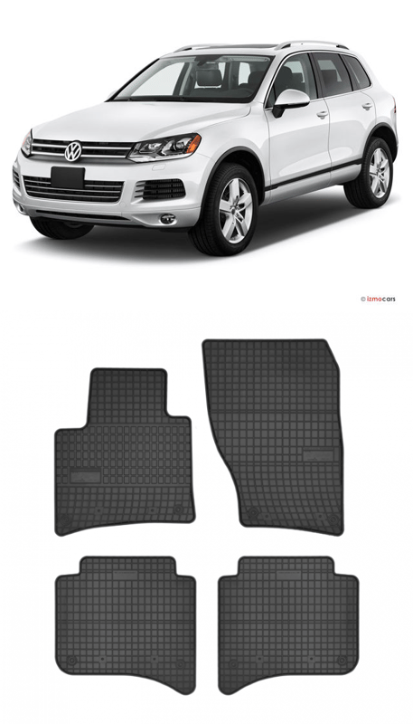 Гумени стелки Frogum за VW Touareg 10-18 Porsche Cayenne 10-17