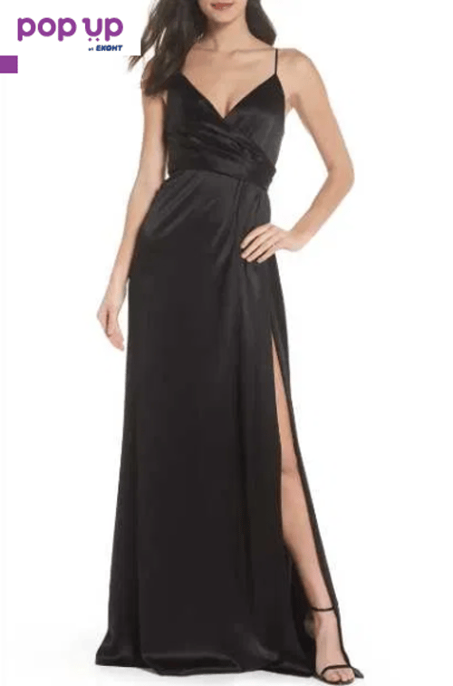 Jill Stuart Дълга сатенена рокля