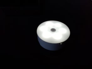 LED нощна лампа, 3 режима на осветление, USB зареждане