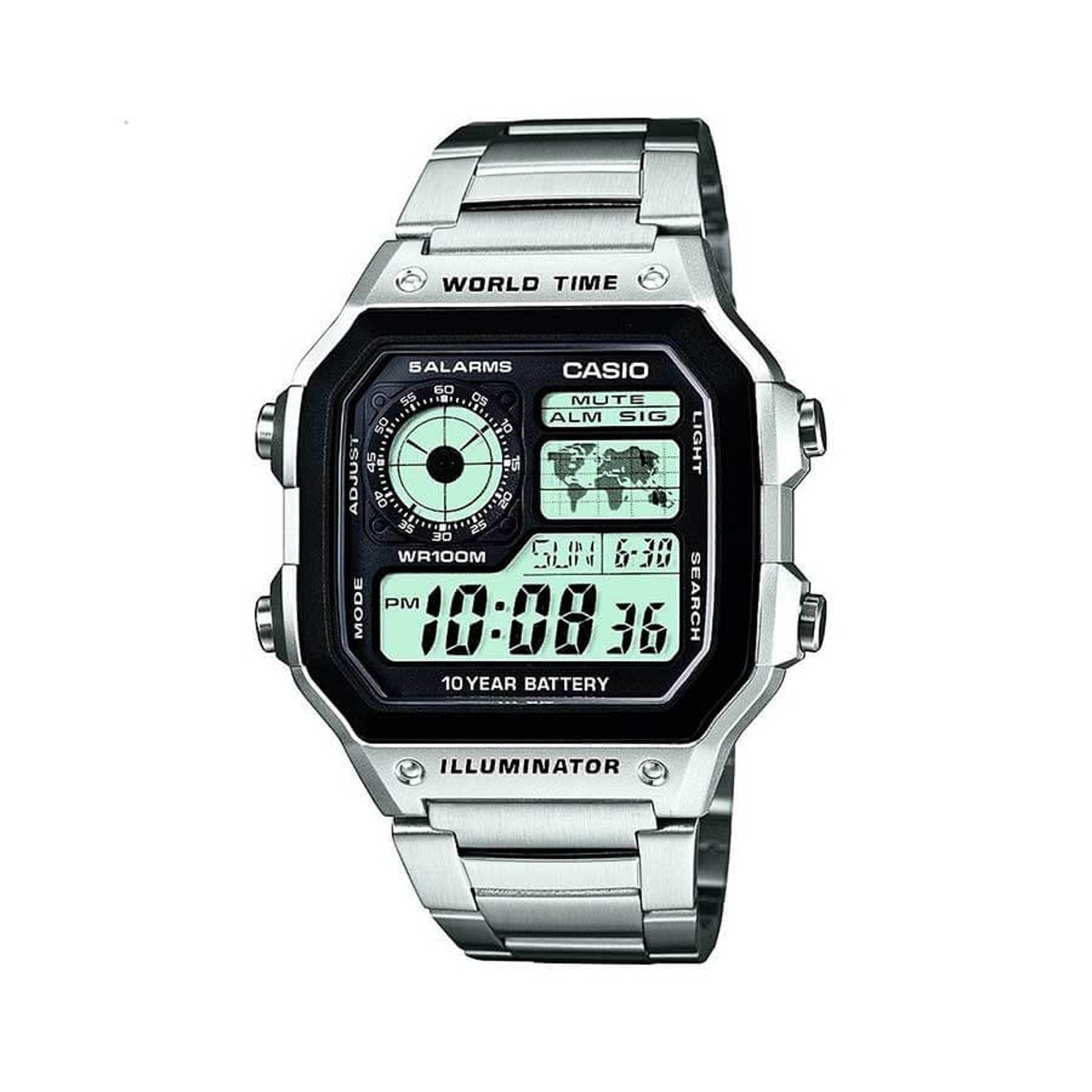 Мъжки Часовник Casio AE-1200WHD-1AVEF