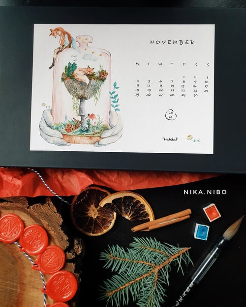 Календар 2024 от Nika.Nibo