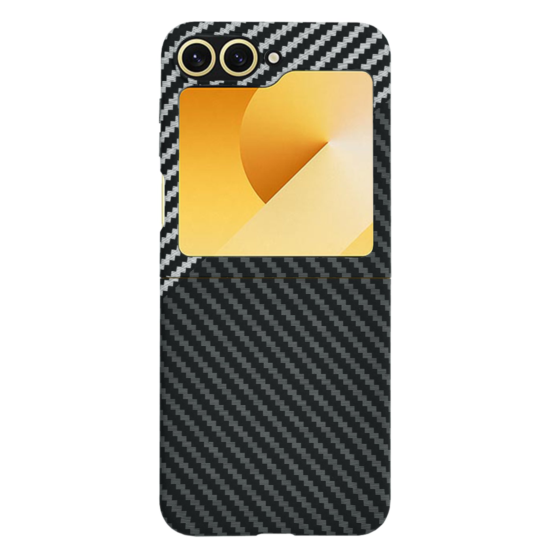 Samsung Galaxy Z Flip6 - Калъф - Techsuit Carbonite FiberShell - Stealth Gray