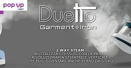 Вертикална парна ютия Ariete 6246 Duetto Garment