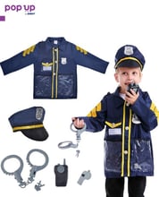 Детски костюм на полицай с аксесоари