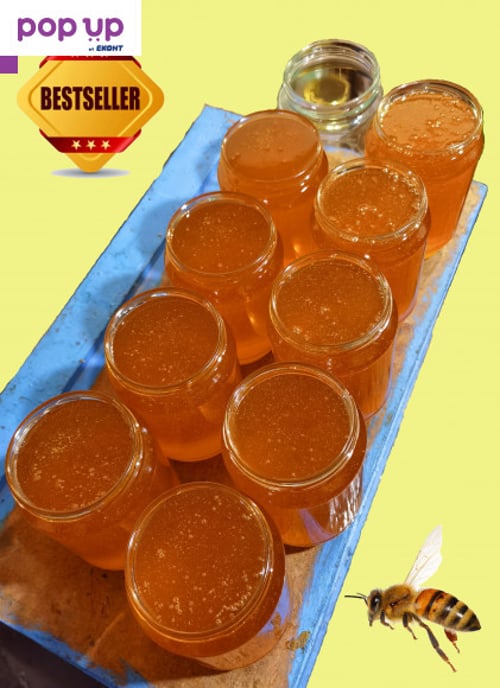 Продавам чист полифлорен пчелен мед произведен в екологично чист район - с. Хаджидимитрово Свищов