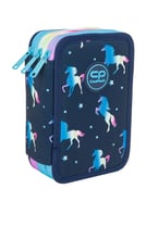 Ученически несесер с пособия Coolpack - Jumper 3 - Blue unicorn