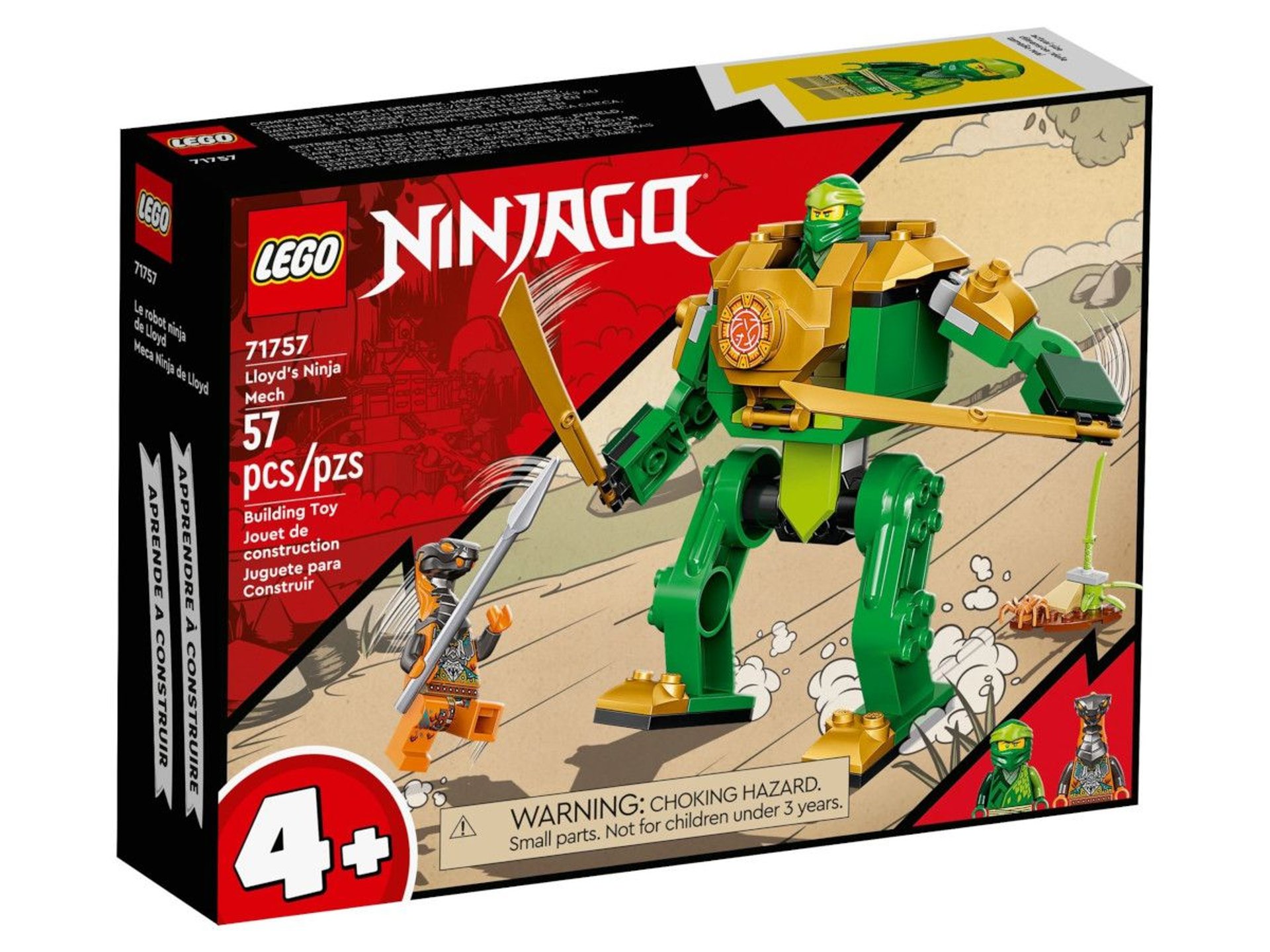 LEGO® NINJAGO™ 71757 - Роботът нинджа на Lloyd