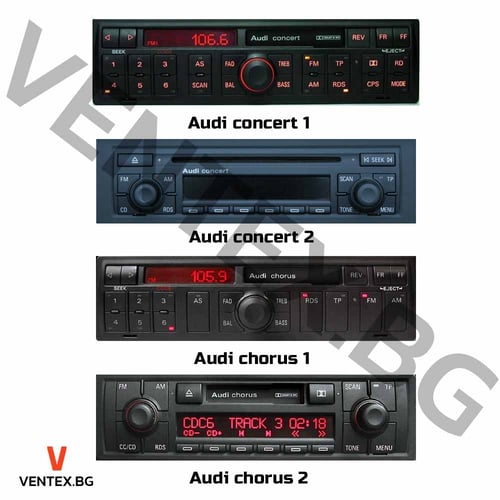 Bluetooth адаптер за Audi A2 A3 A4 A6 A8 блутут за ауди от 1998 до 2006 година