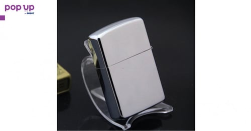 Zippo / Зиппо запалка за гравиране - Сребриста