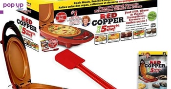 Тиган ABS Red Copper 5 minutes Chef за бързо готвене