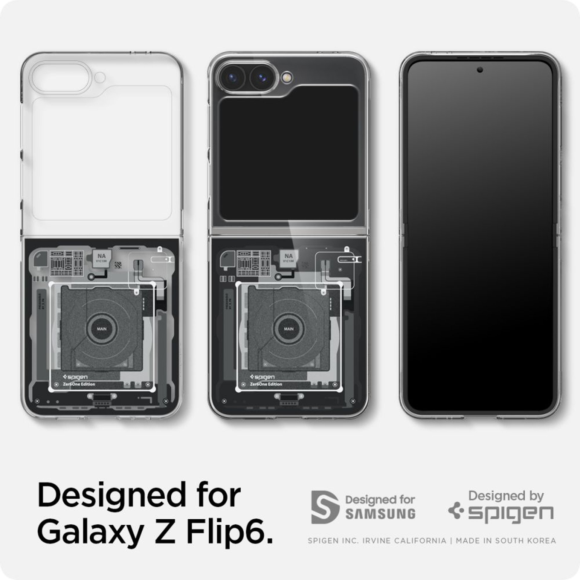 Samsung Galaxy Z Flip6 - Spigen - Air Skin - Zero One