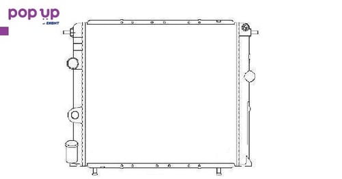 Воден радиатор RENAULT 19,TRAFIC II № hk2152