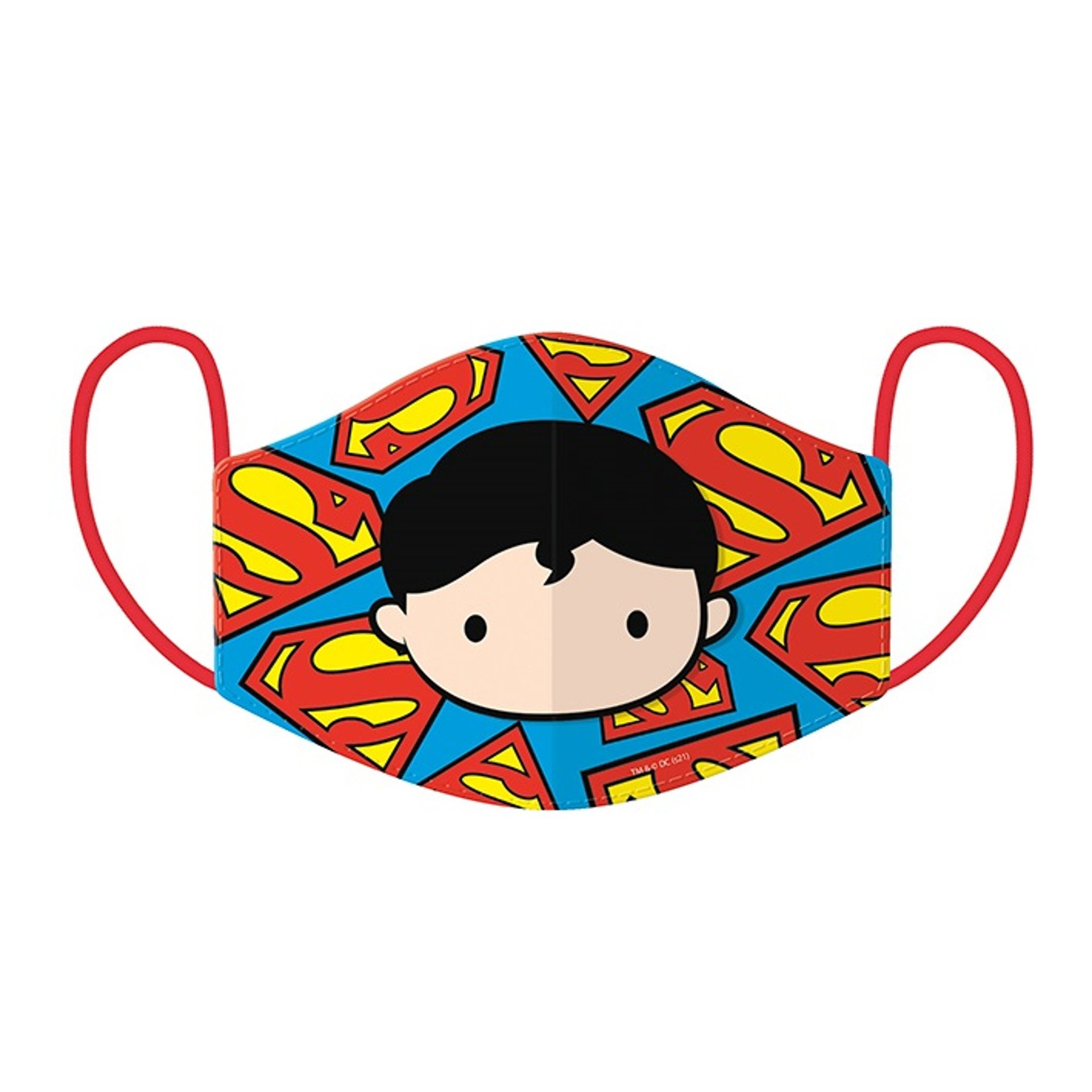 Детска маска Superman face 4-12 години