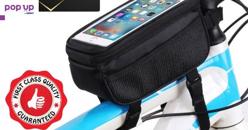 Велосипедна чанта за предна тръба за колело Аксесоари за колоездене Водоустойчив сензорен екран