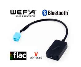 CD чейнджър Bluetooth за Renault от 2000 до 2011 г. WEFA блутут за фабрично радио рено Hi-Fi