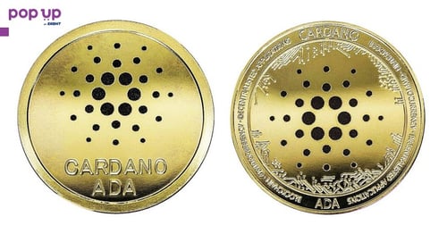Кардано АДА монета / Cardano ADA Coin ( ADA ) - Gold
