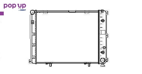 Воден радиатор MERCEDES № hk1905