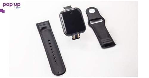 Смарт часовник (smartwatch) със силиконова каишка