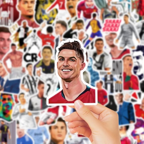 Стикери за декорация 50х - Cristiano Ronaldo/Кристиано Роналдо/Футбол