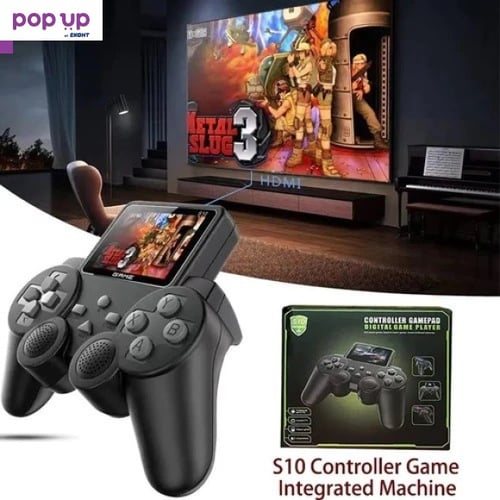 Ретро Ръчна конзола за игри Gamepad Контролер с вградени игри