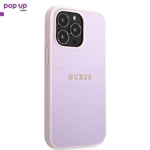 Гръб Guess Saffiano Stamp & Metal Logo за iPhone 13 Pro