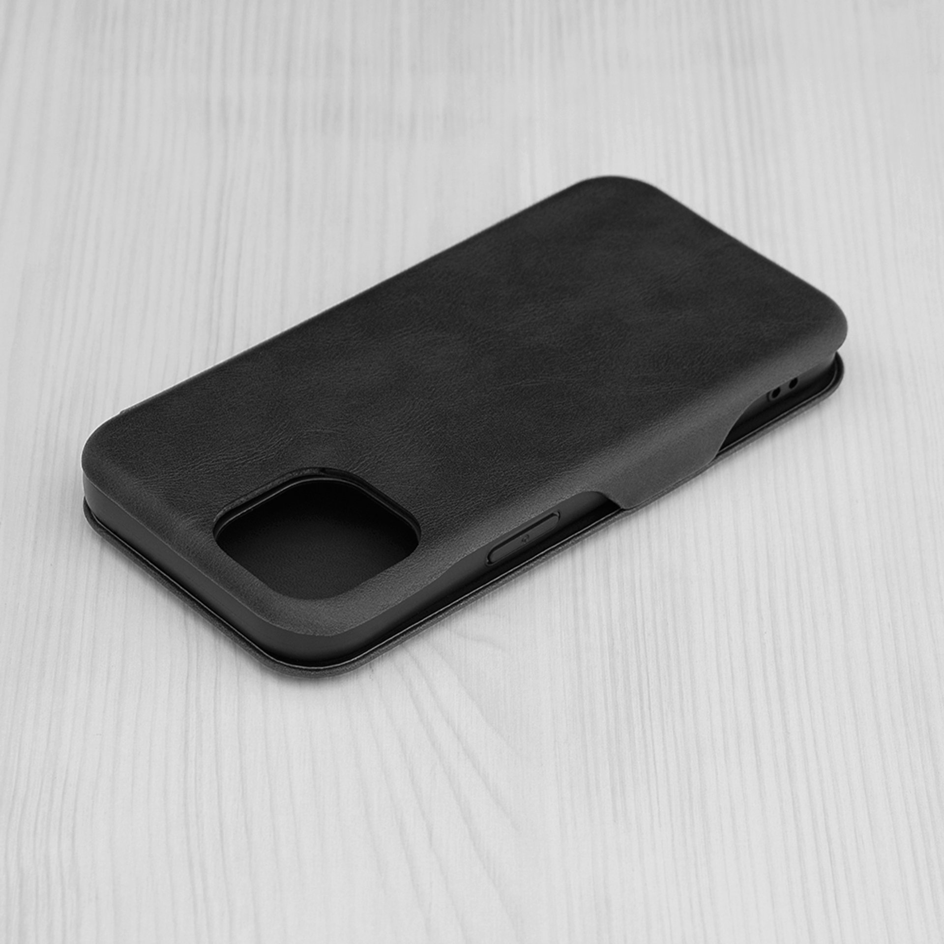 Калъф за iPhone 15 Techsuit Safe Wallet Plus, черен