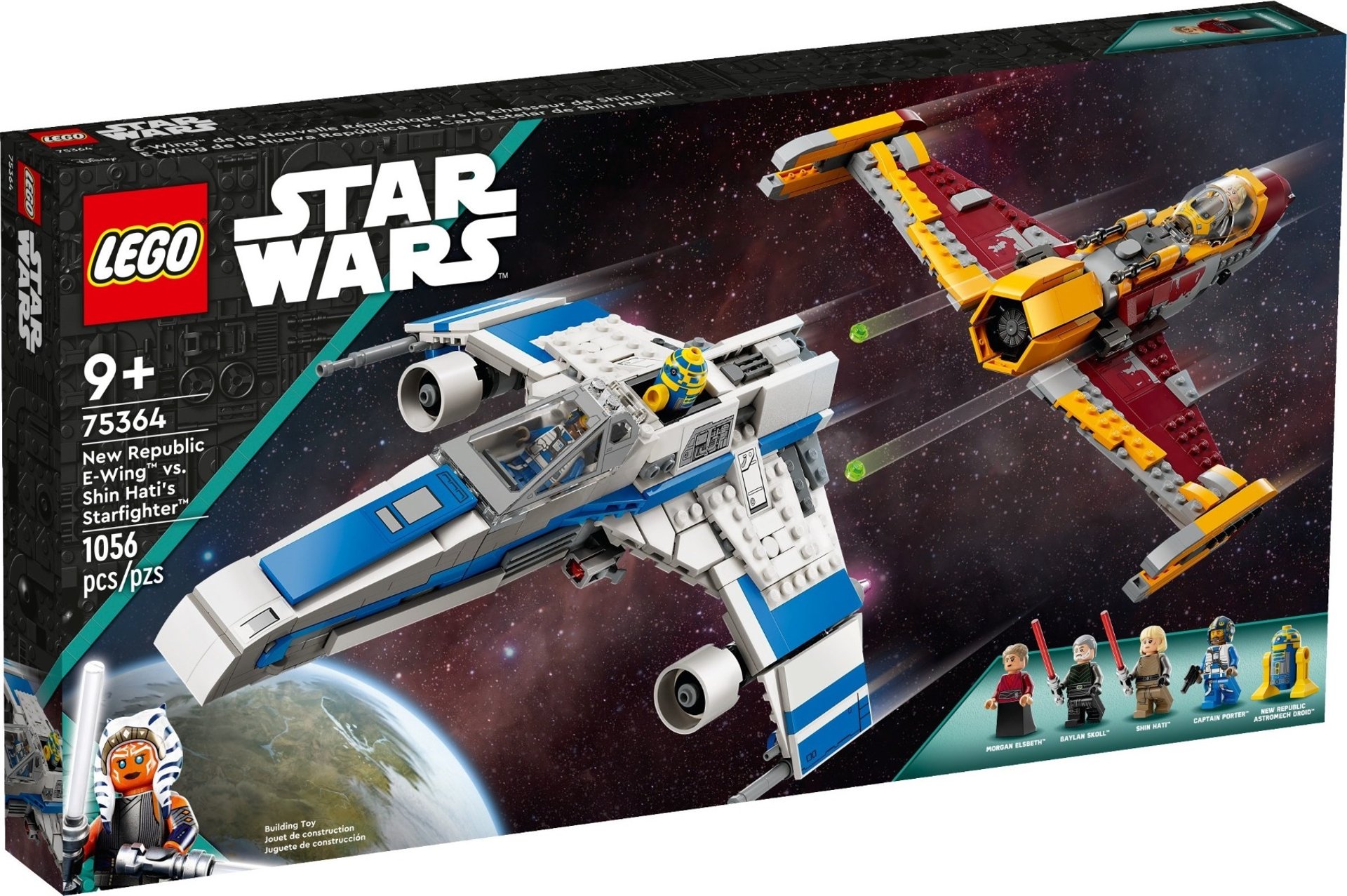 LEGO® Star Wars 75364 - Новият републикански Е-уинг срещу старфайтъра на Шин Хати